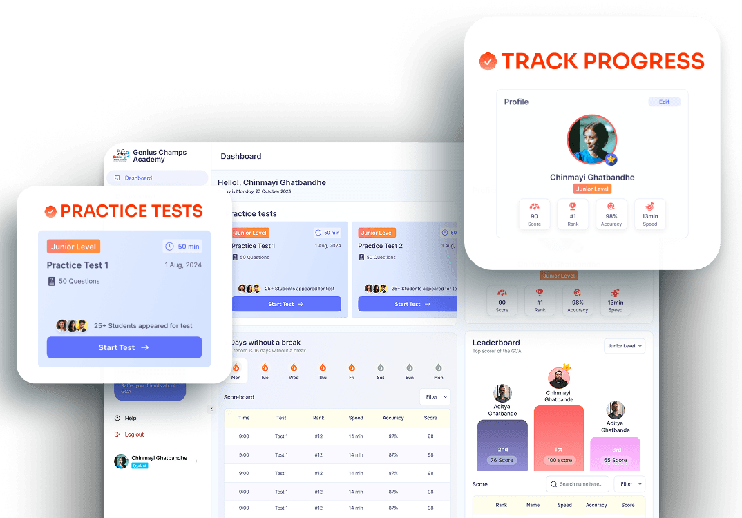 Student portal dashboard